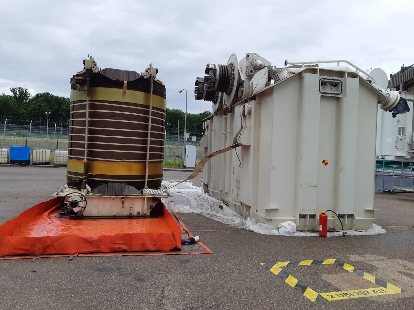 Travaux de démantèlement