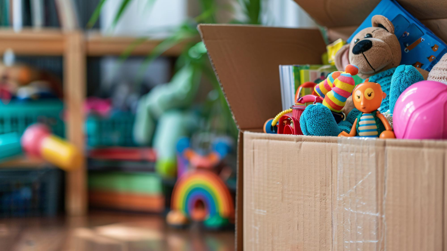 Jouets triés pour don et réemploi dans le cadre de la filière REP Jouets